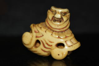 Monster TRADE STAMP netsuke EDO peirod