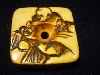 HOTEI &KARAKO MANJYU NETSUKE EDO ERA JPG 01