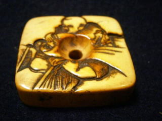 HOTEI &KARAKO MANJYU NETSUKE EDO ERA JPG 06